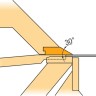 листогиб RAS TURBObend - прижимная балка с накладкой в 30°