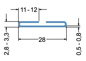 ролики для сдвижного фальца (0,5-1,0 мм) на RAS 22.09 комплект роликов для формирования профиля фальца из тонколистовой металлической полосы