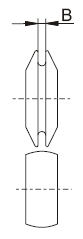 ролики KB для закрытия фальца  пара роликов на станок RAS 12.35 для соединения фальцевым замком тонкостенных труб